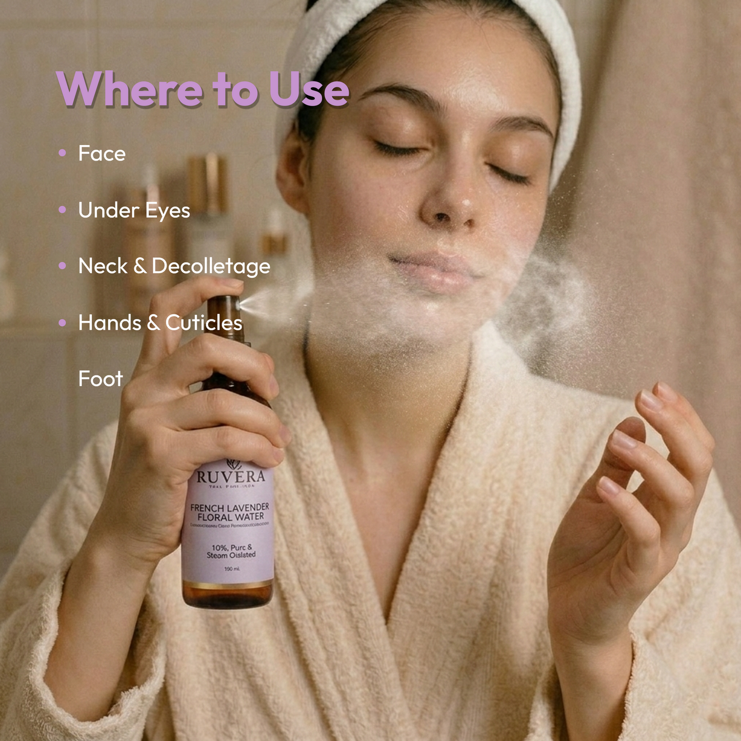 French Lavender Floral Water